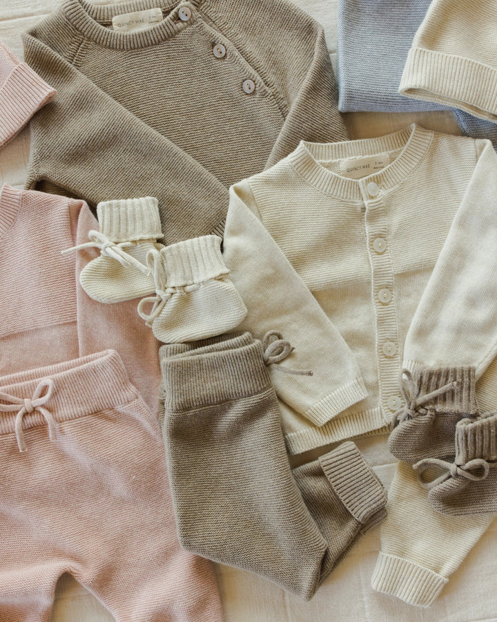 Organic Knit Booties