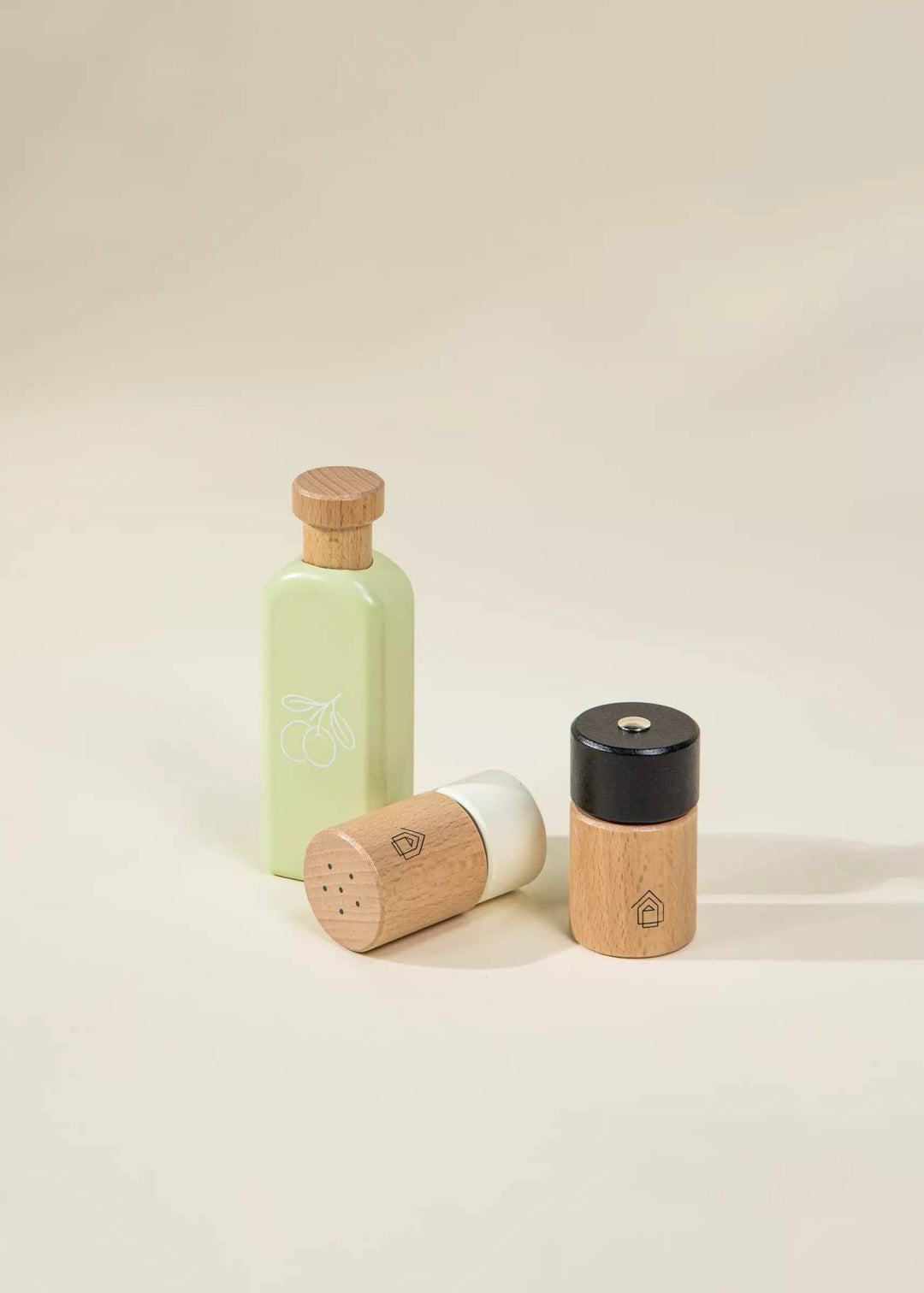 Little chefs will love the Coco Village Wooden Salad Playset in Multicolor, a fun developmental toy option.