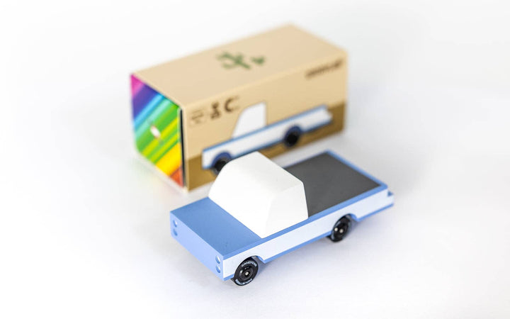 candylab toys senora pickup truck wooden car toy 