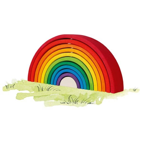 Goki Rainbow Building Blocks – Hazel & Fawn