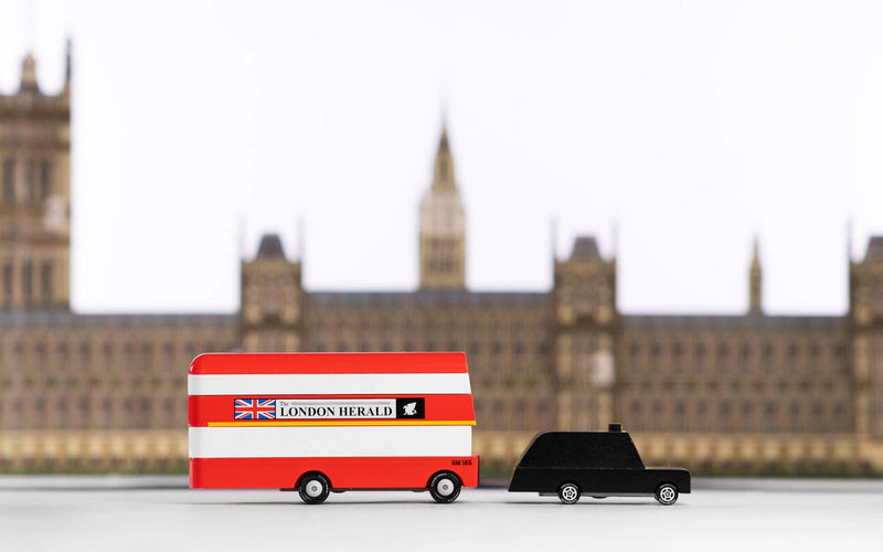 Candylab cars London Bus, wooden toys for children