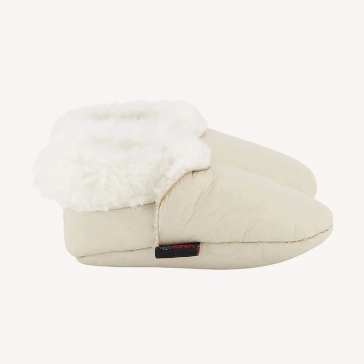 Nui Organics Kina Booties 100% lambskin booties baby shoes