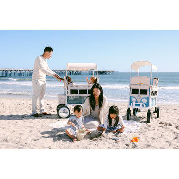 WonderFold VW2 Volkswagen Stroller Wagon Bondi Blue