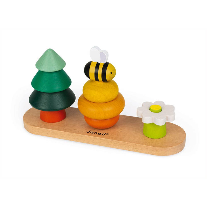 Janod Forrest Stacker Toy best sensory toy for infant 