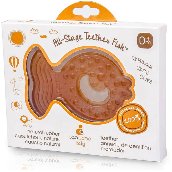 caaocho all-stage teether fish