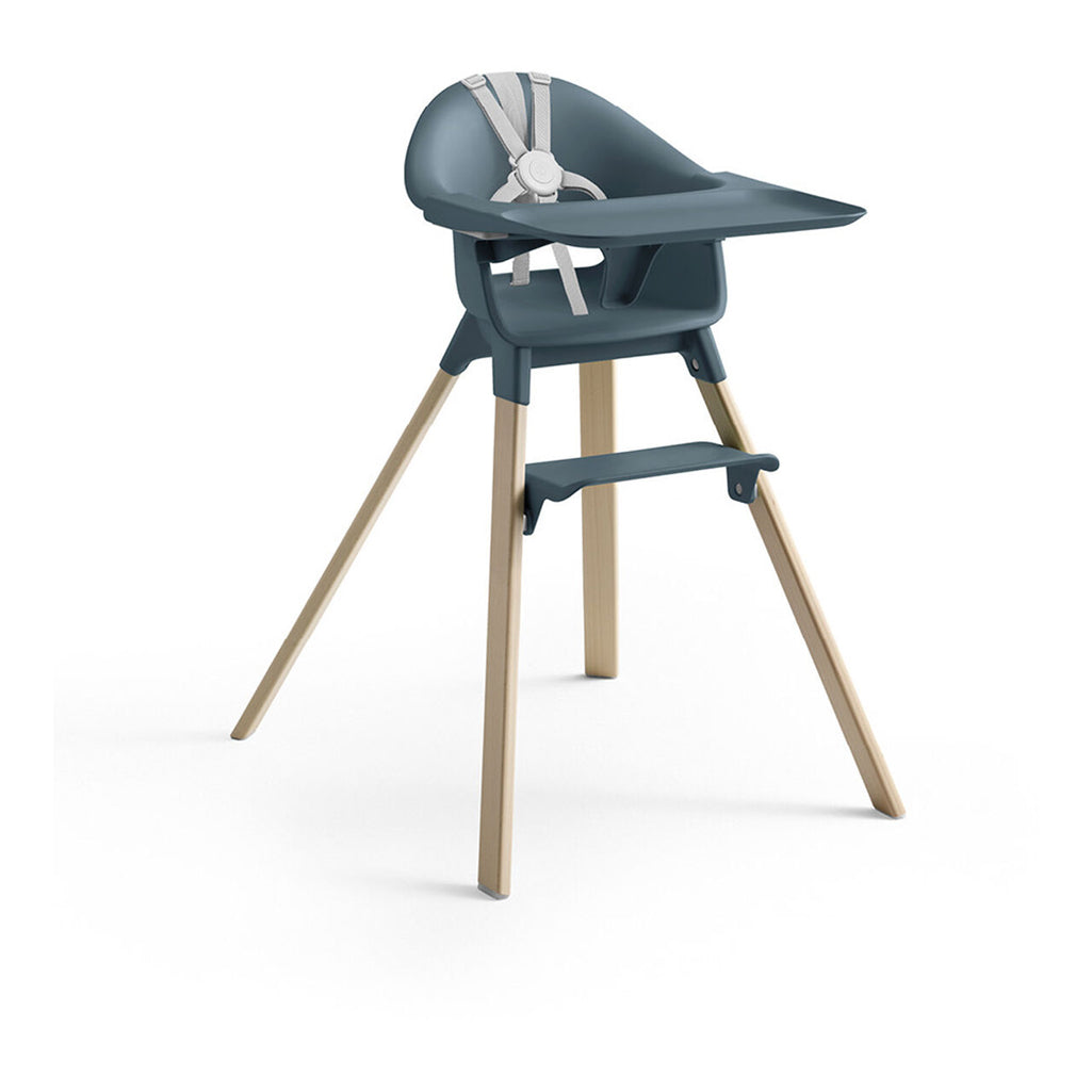 stokke clikk in fjord blue baby high chair