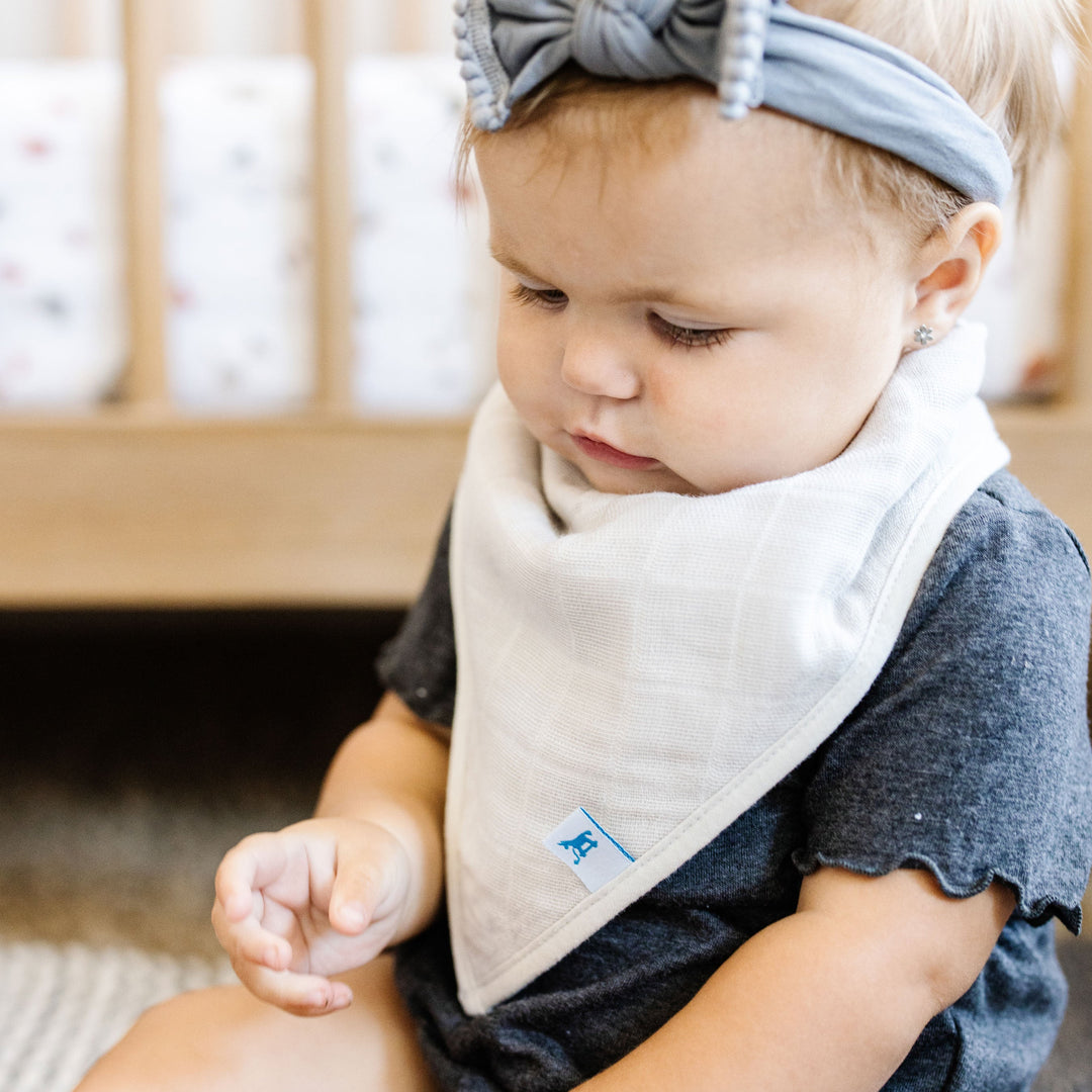 Soft Sea Bandana Bib 4 Pack from Little Unicorn, perfect bib baby for feeding