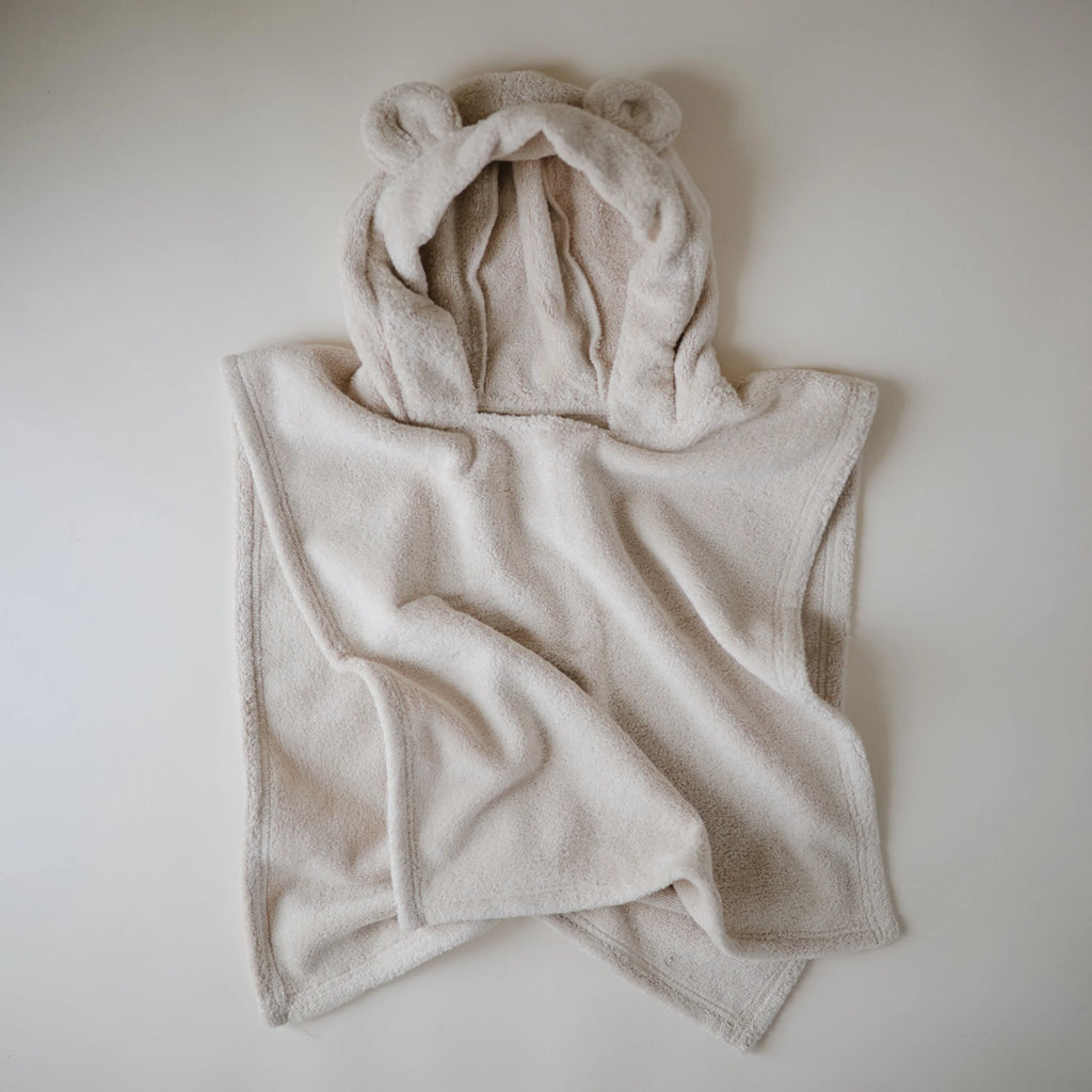 warm hooded towel for toddlers and kids