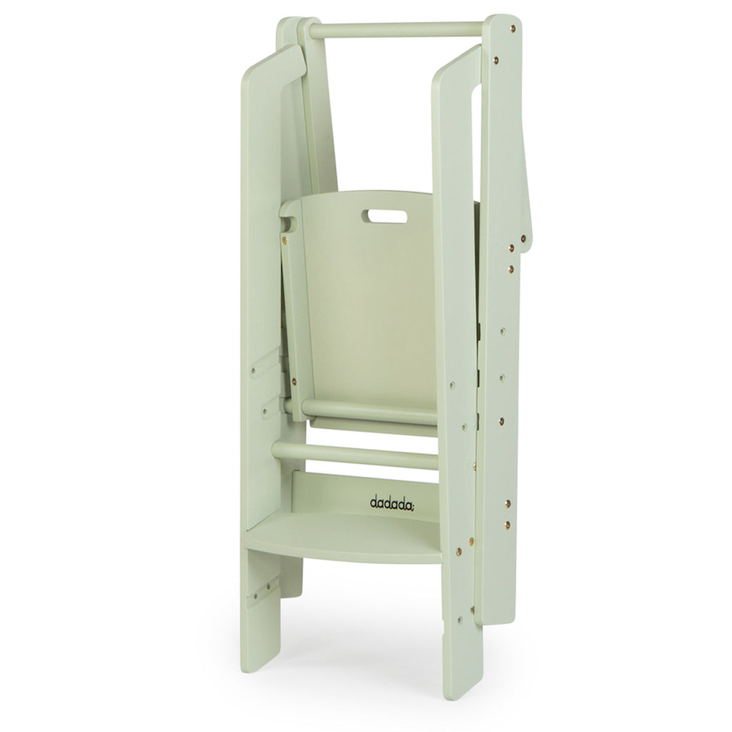 solid wood toddler tower folding