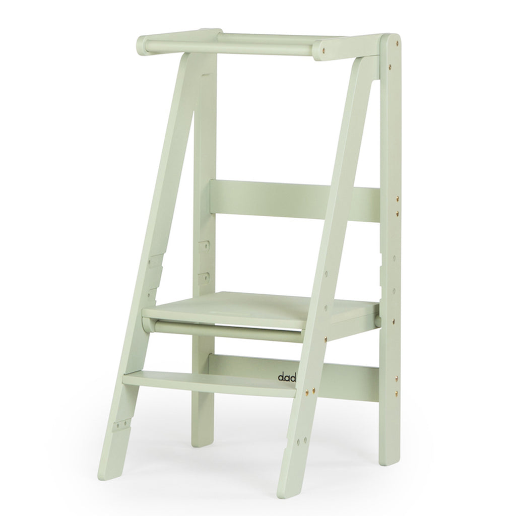 dadada folding toddler tower sage