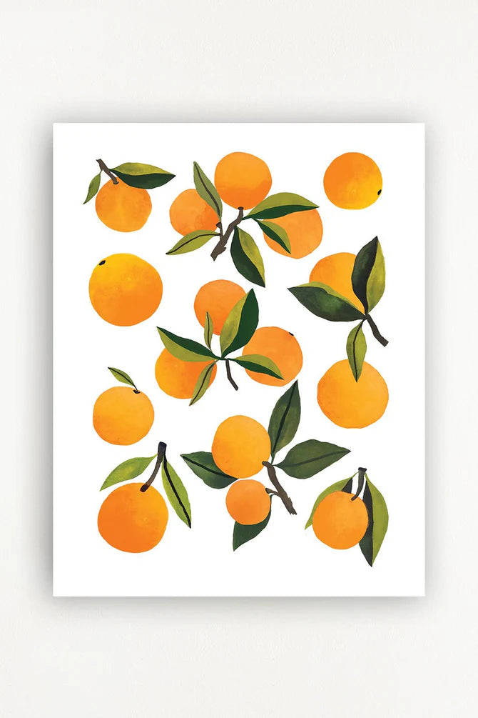 Clementine Kids Fresh Clementines decorative wall art