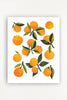 Clementine Kids Fresh Clementines decorative wall art