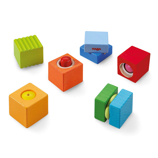 haba wooden sensory discovery blocks for toddlers