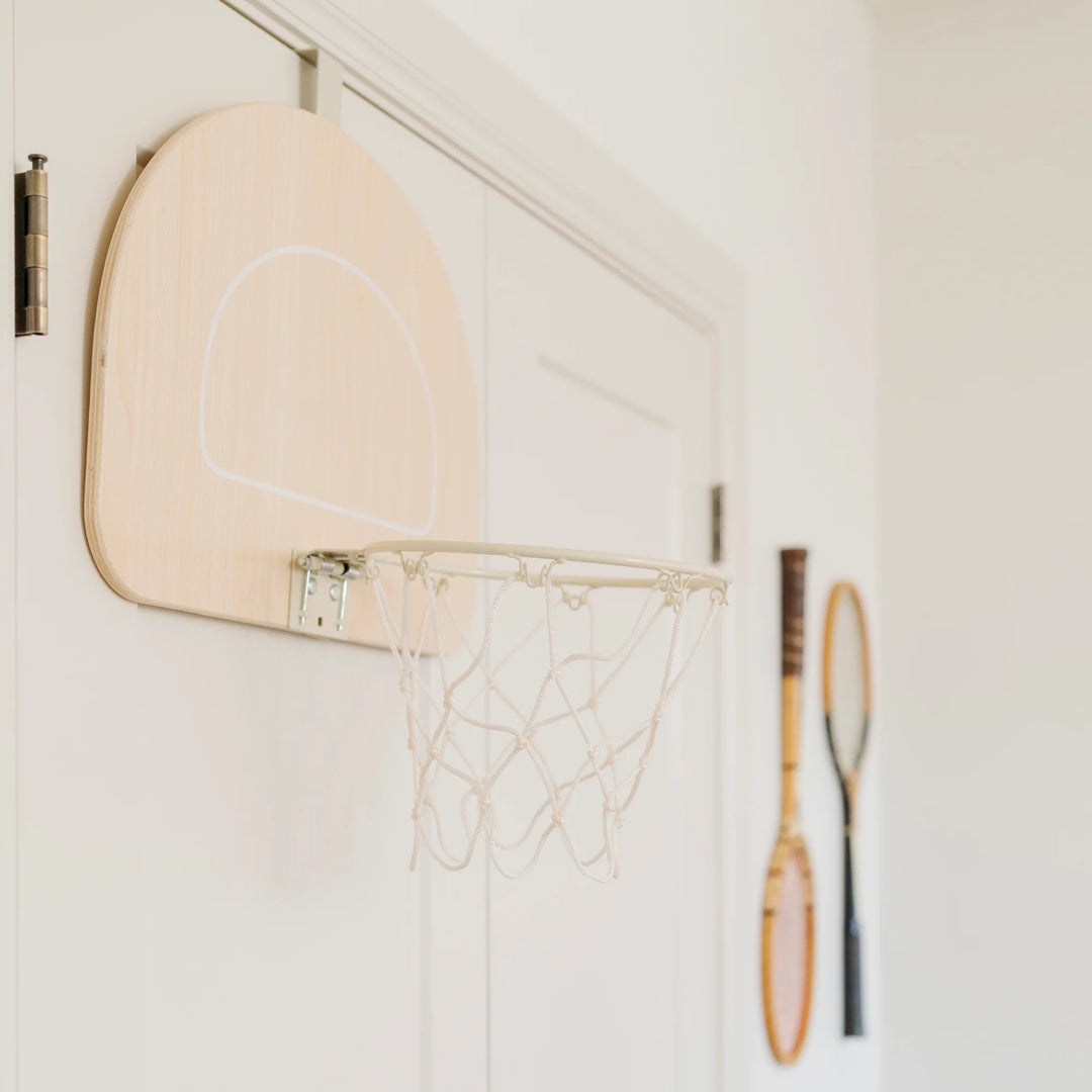 Sleek Gathre Doorway Basketball Hoop with minimal design, a creative twist on classic kid toy favorites.