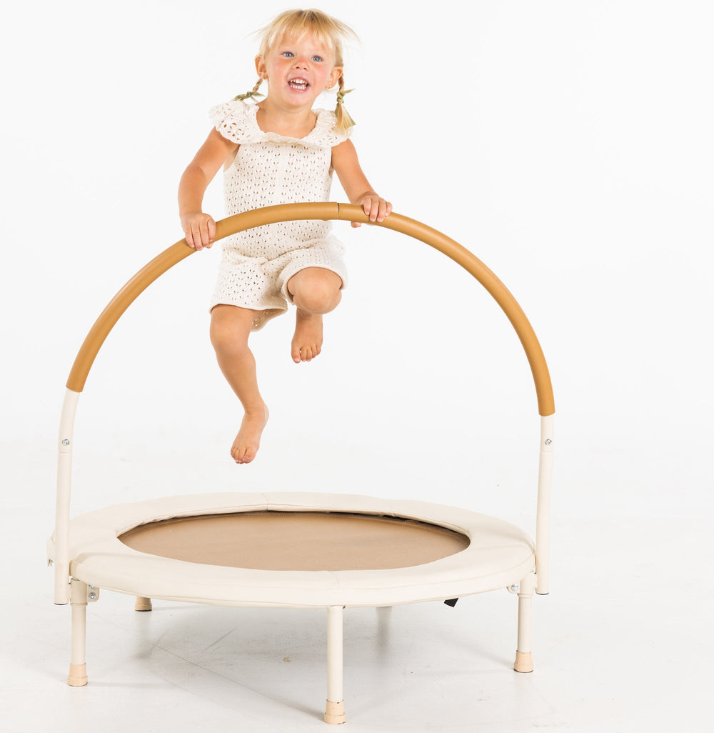 Gathre toddler trampoline indoor