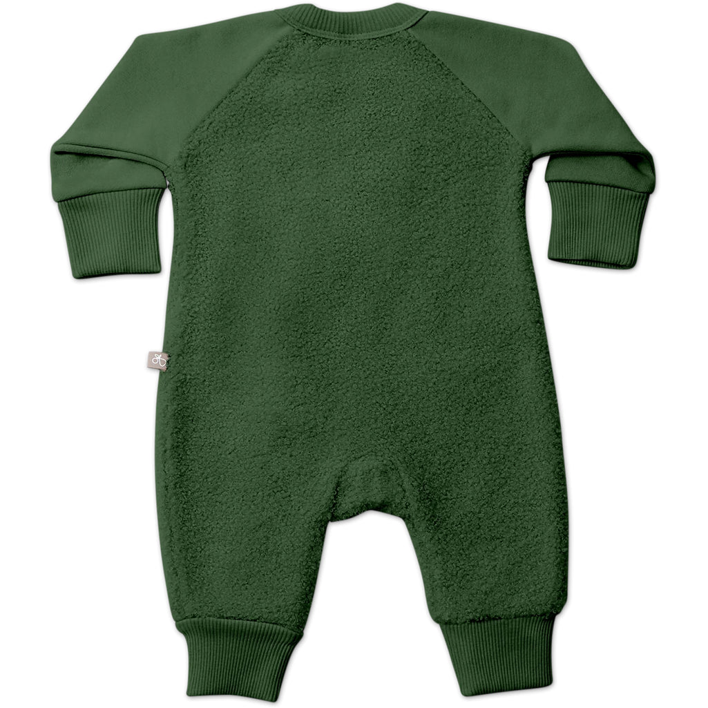 Sherpa Baby One-Piece - Spruce