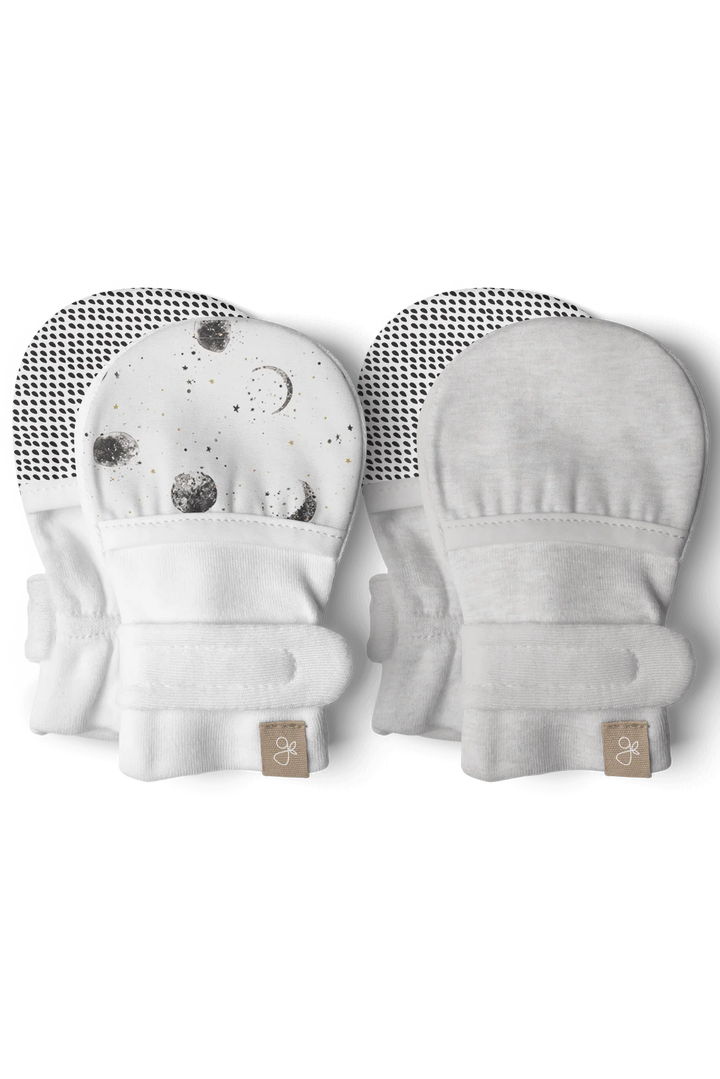 Goumikids bamboo baby clothes Surf/Swell GoumiMitts