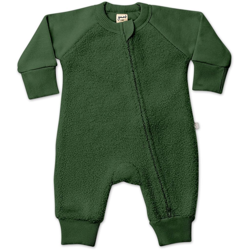 Sherpa Baby One-Piece - Spruce