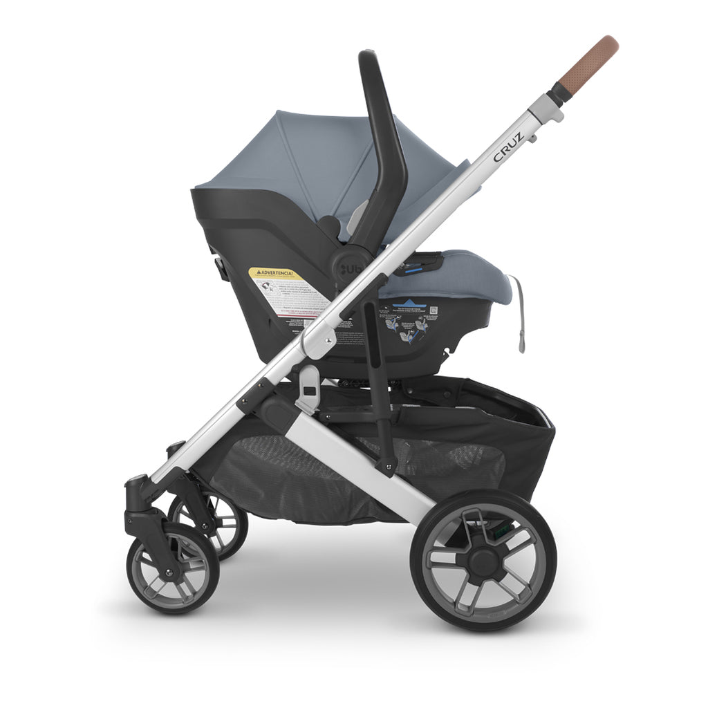 uppa baby cruz stroller with gregory mesa max infant carseat