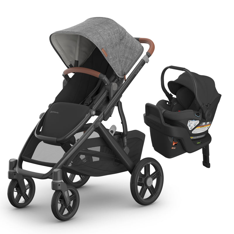 UPPAbaby Greyson Vista V3 with Jake Aria Carseat for babies