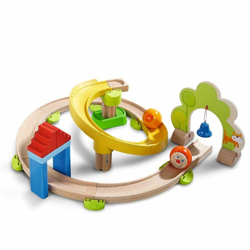 haba kullerbu spiral track set blocks for children