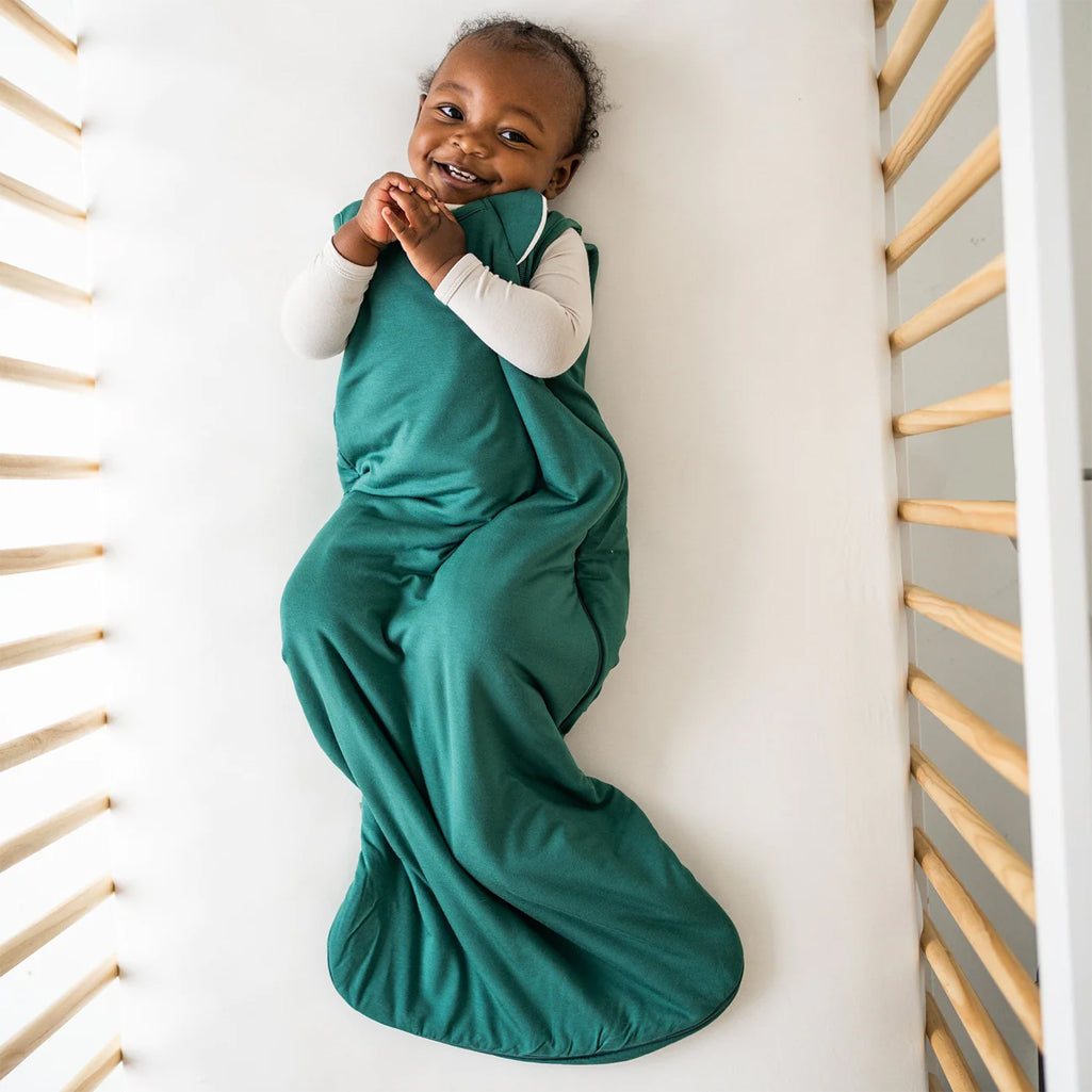 kyte baby sleep sack in emerald green 