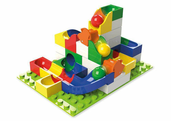 haba marble block building switch action set