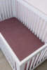 Mebie Baby Plum Bamboo Crib Sheet ultra-soft and durable crib sheet sets