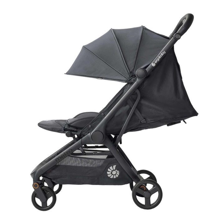 Street-smart design defines the Ergobaby Metro 3 Compact Stroller in Graphite GreyÑa true best stroller option for families.