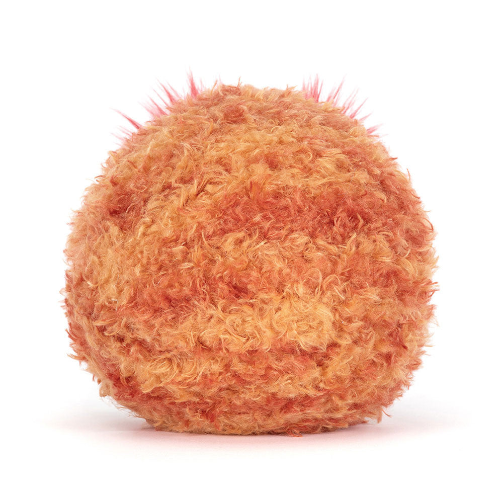 Jellycat Amuseables Planet Mars back view plush planet stuffed animal textured orange sphere soft space themed toy collectible