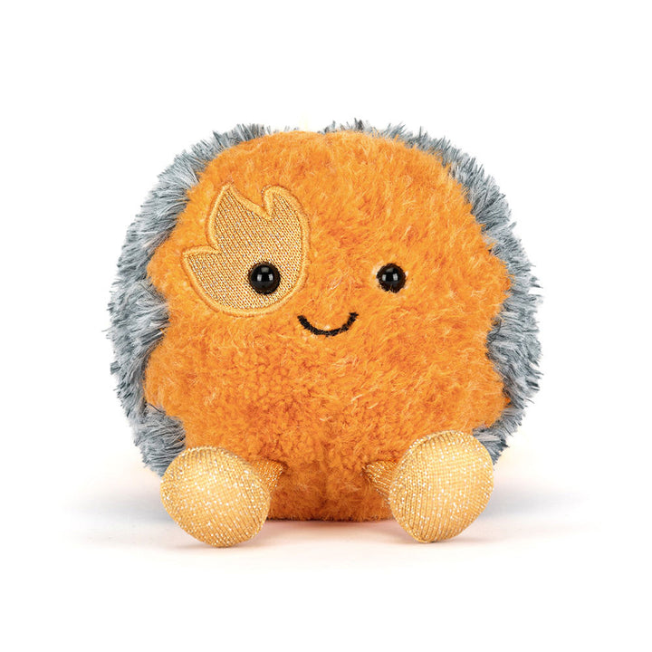 Jellycat Amuseables Space Comet seated plush comet toy smiling face soft stuffed space character baby safe toy gift for kids and collectors