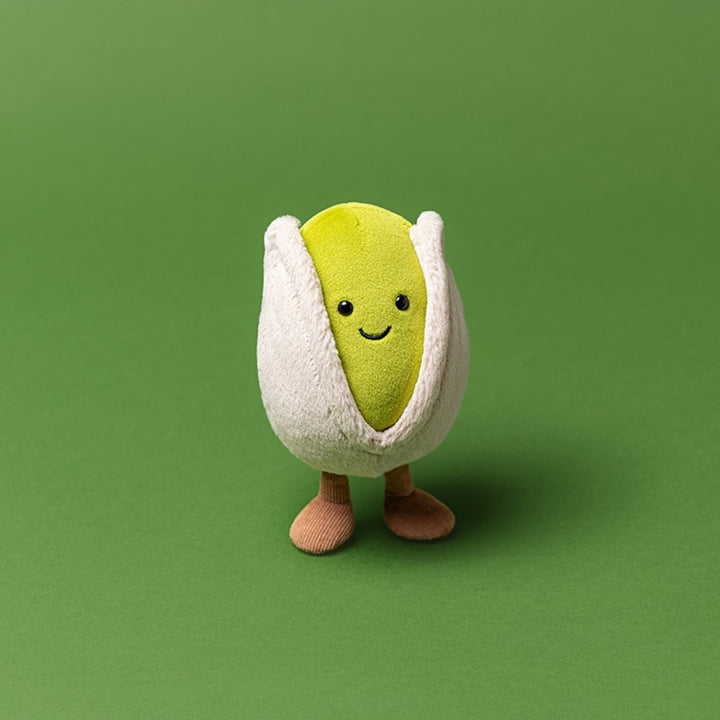 Perfect for toy animal lovers, the Jellycat Amuseables Horatio Pistachio offers cuddly charm.
