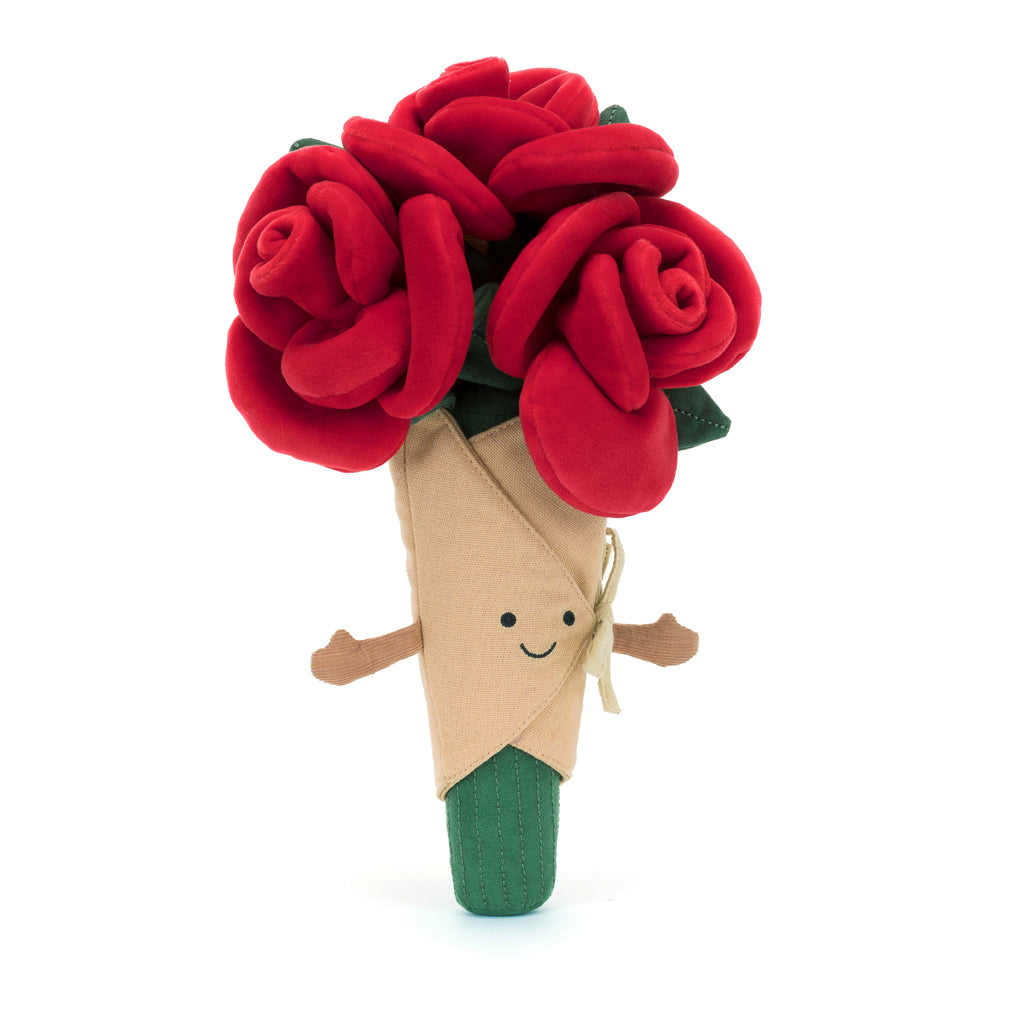 jellycat amuseables rose bouquet 