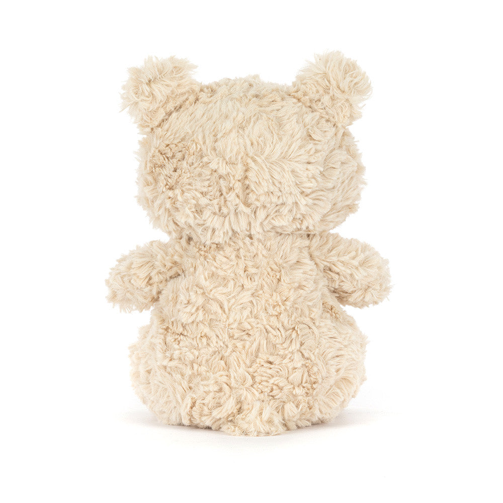 Jellycat Bartholomew Bear Junior back view plush teddy bear soft stuffed toy Jellycat collectible gift idea