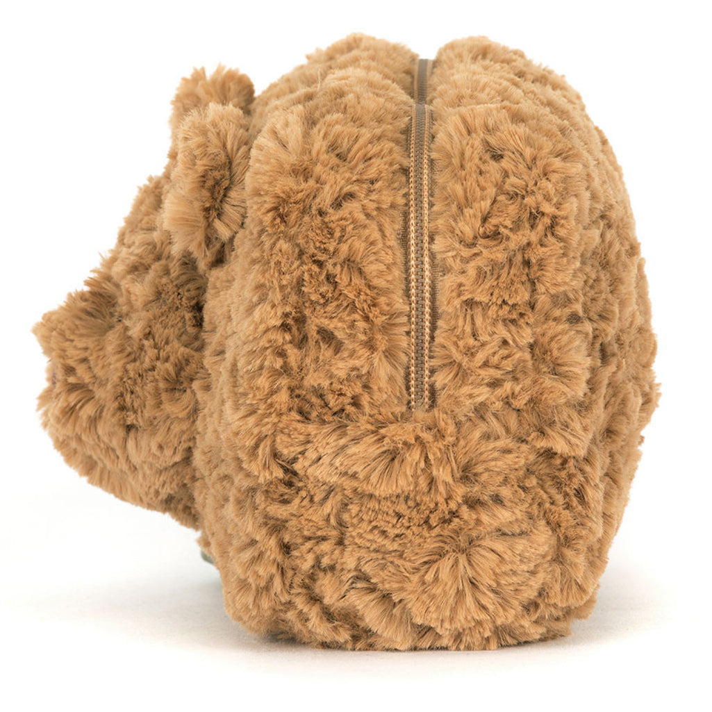 Adorable Jellycat Bartholomew Bear Pouch adds fun to stuffed animals collections.