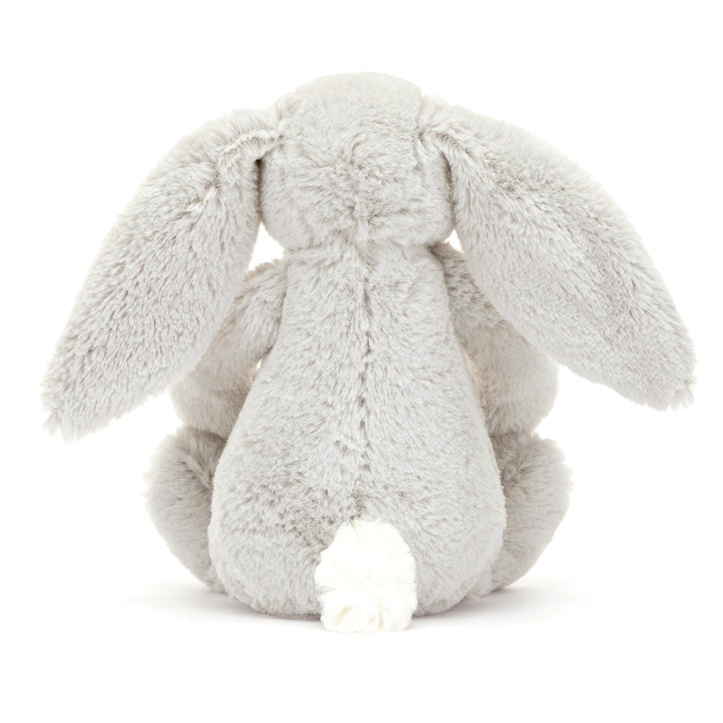 silver gray blossom jellycat petal bunny 