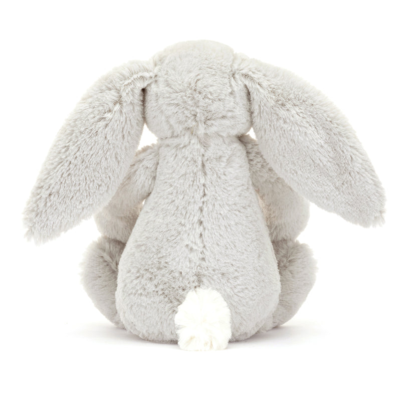 silver gray blossom jellycat petal bunny 