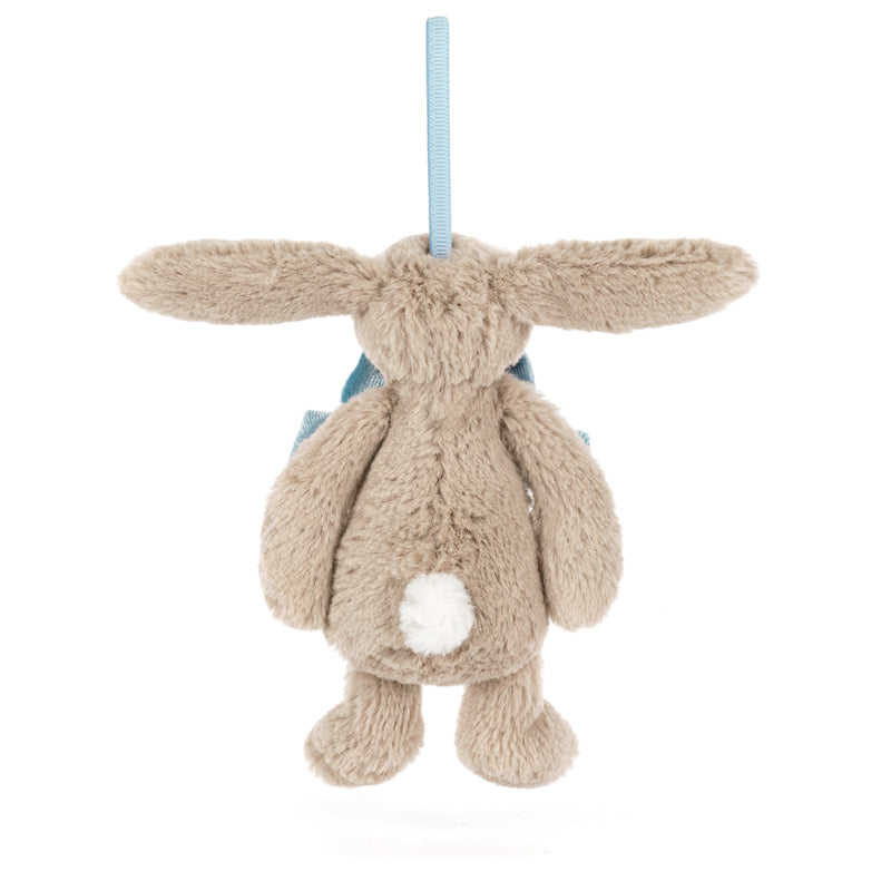 jellycat 2025 holiday beige bunny rabbit ornament 