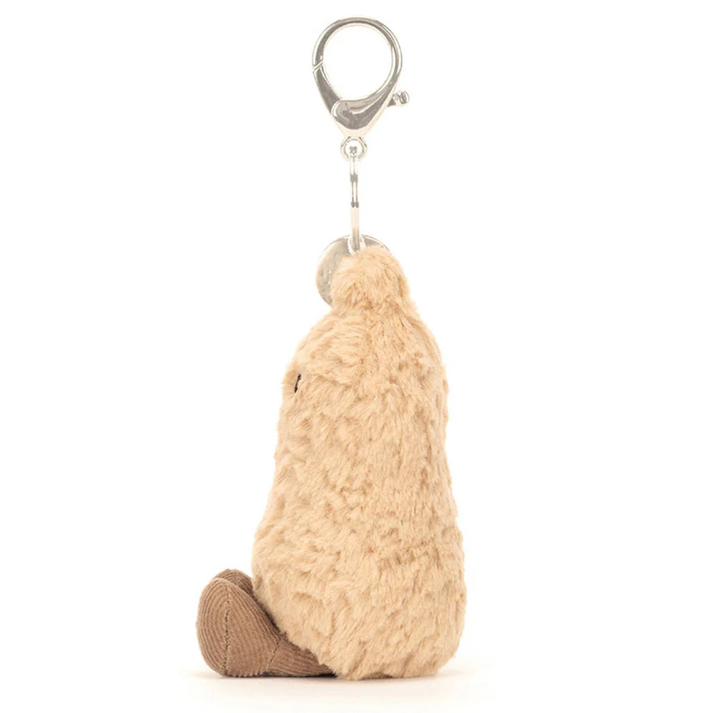 amuseables jellycat bag charm peanut