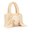 jellycat smudge rabbit tote bag