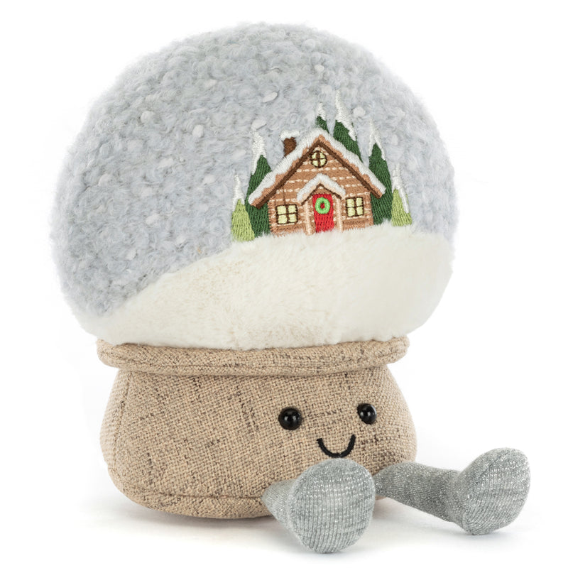 amuseables winter snowglobe jellycat 