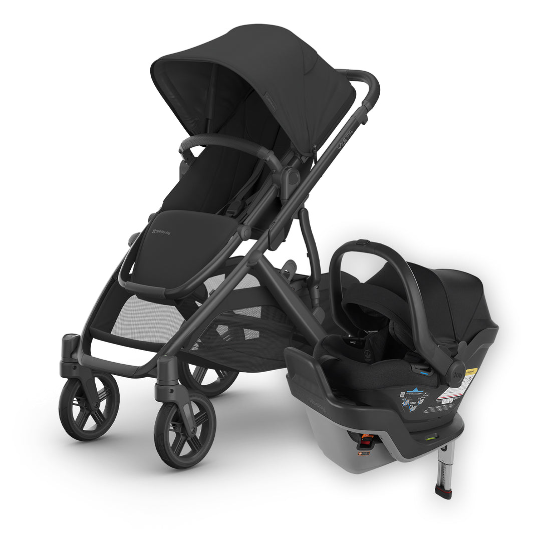 UPPAbaby Vista and Mesa Max in black