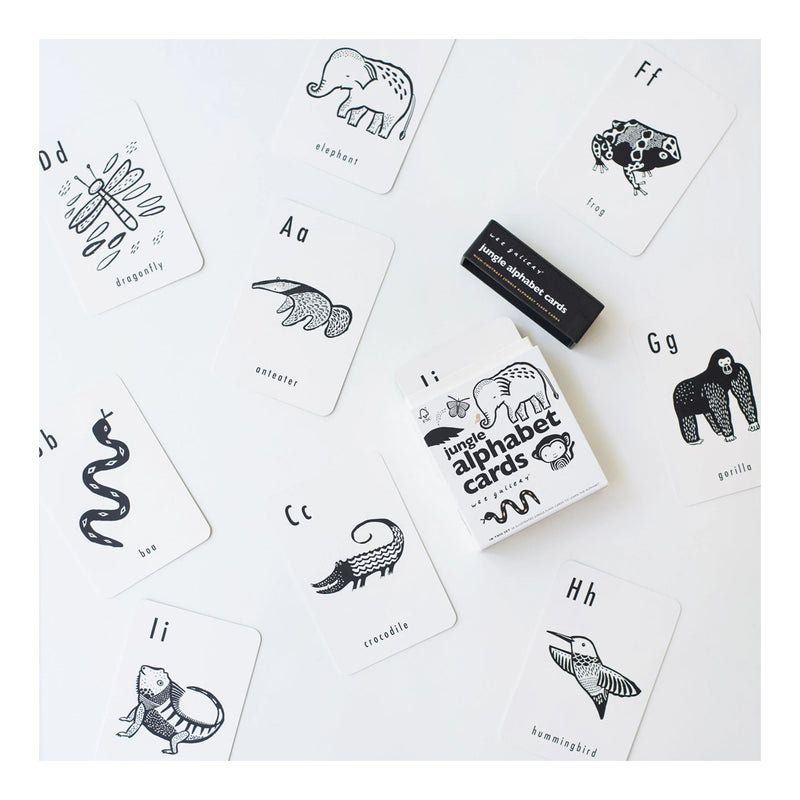 Jungle Alphabet Cards by Wee Gallery