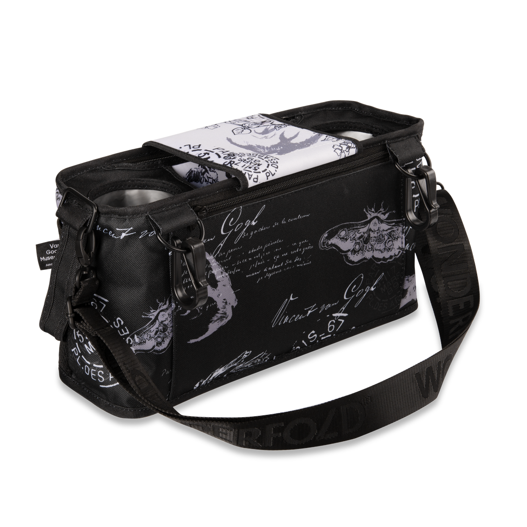 Elevate every ride with the Wonderfold Parent Console in Van Gogh Sketches, ideal for your toddler wagon stroller.