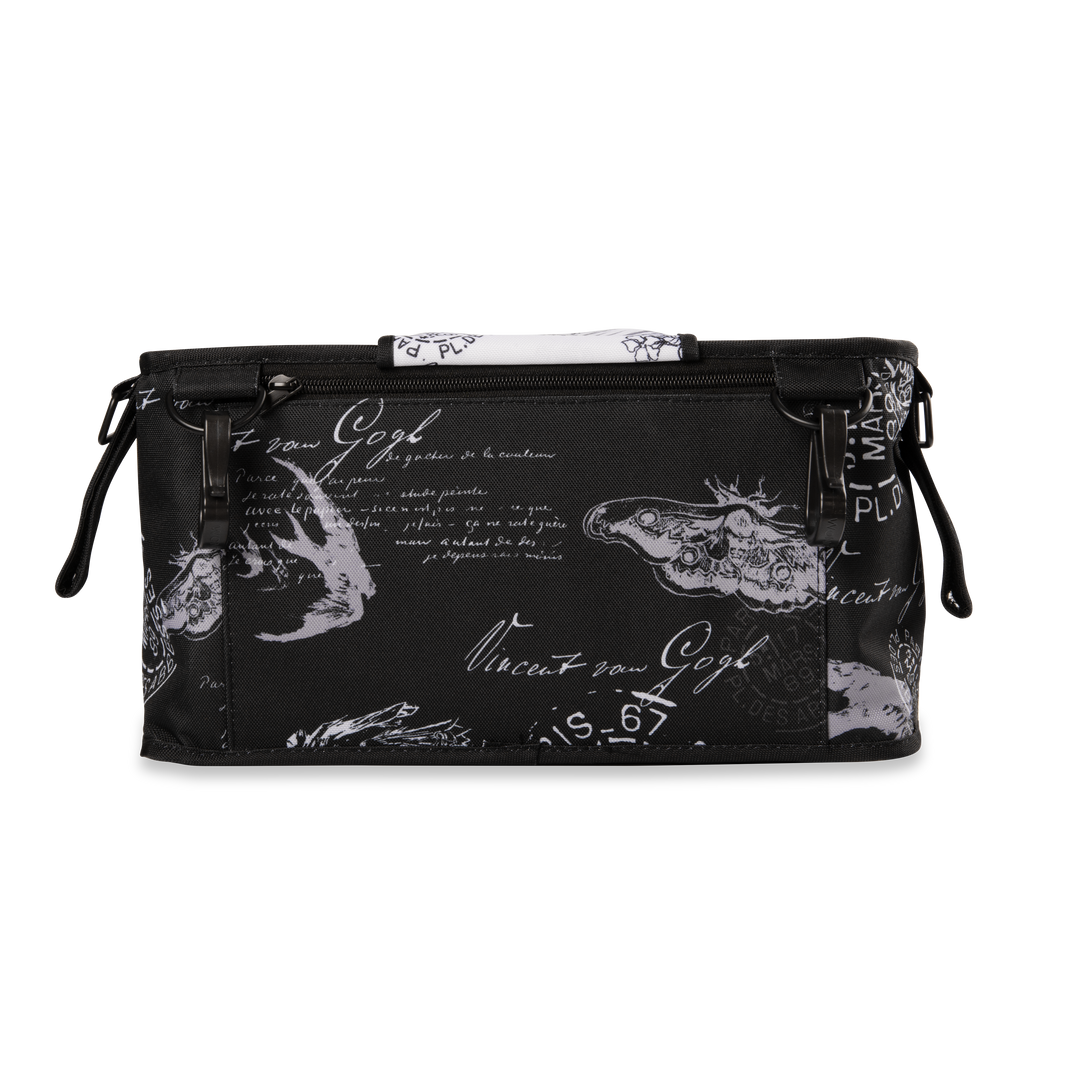 Add a touch of art to your setup with the Wonderfold Parent Console in Van Gogh Sketches for the best stroller wagon.