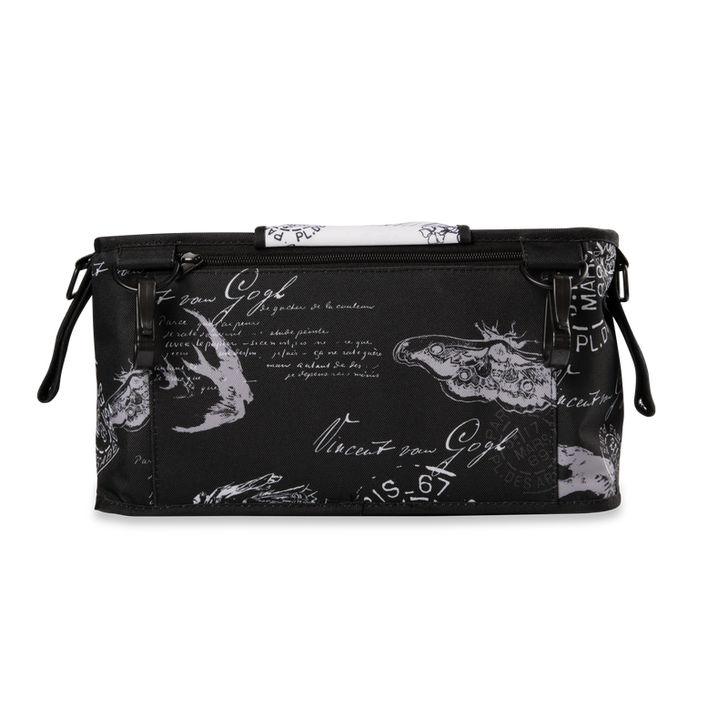 Add a touch of art to your setup with the Wonderfold Parent Console in Van Gogh Sketches for the best stroller wagon.