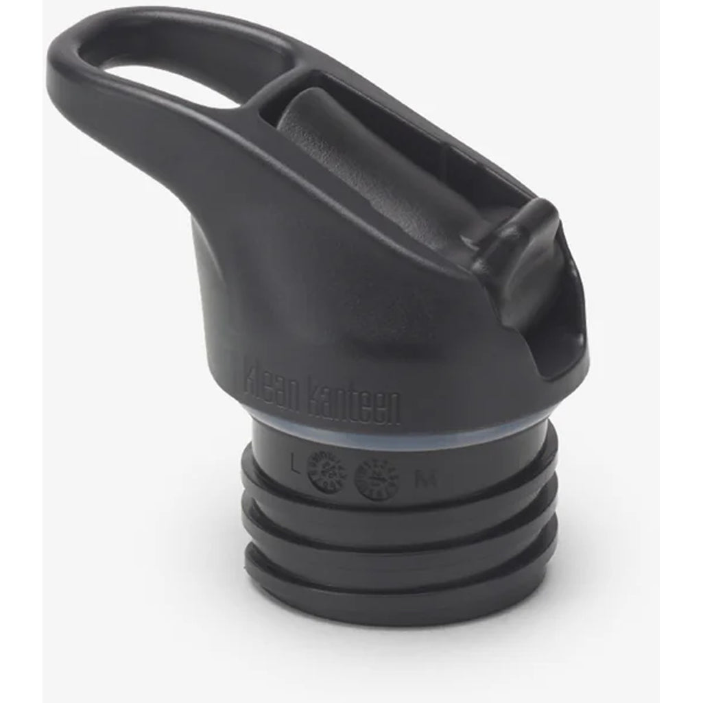 Fun patterned Klean Kanteen 12oz kids water bottle shown standing upright for easy shop appeal