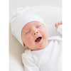 Colored Organics Knot Hat cute baby clothes in White