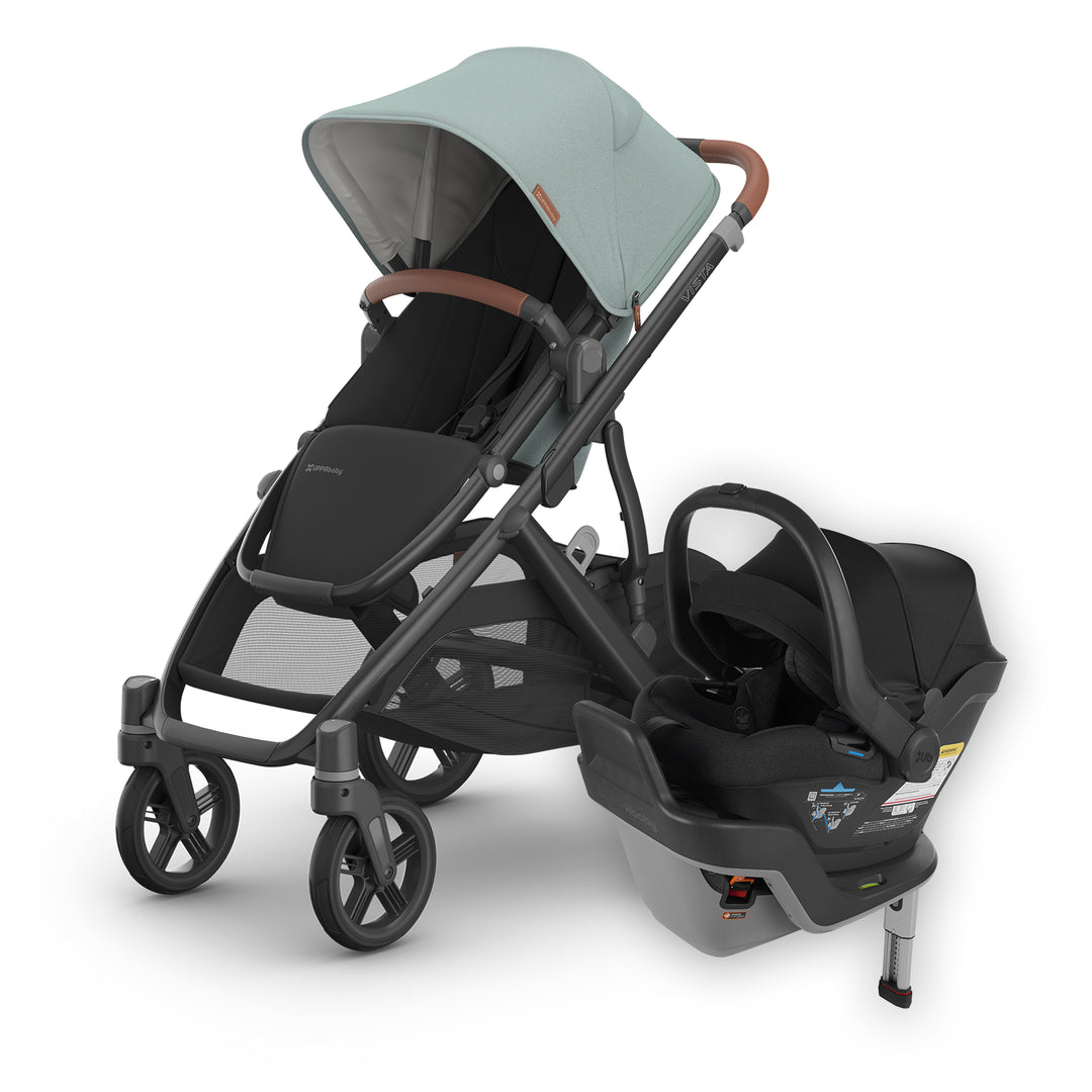 UPPAbaby Vista stroller V3 and Mesa Max in Kenzi and Jake