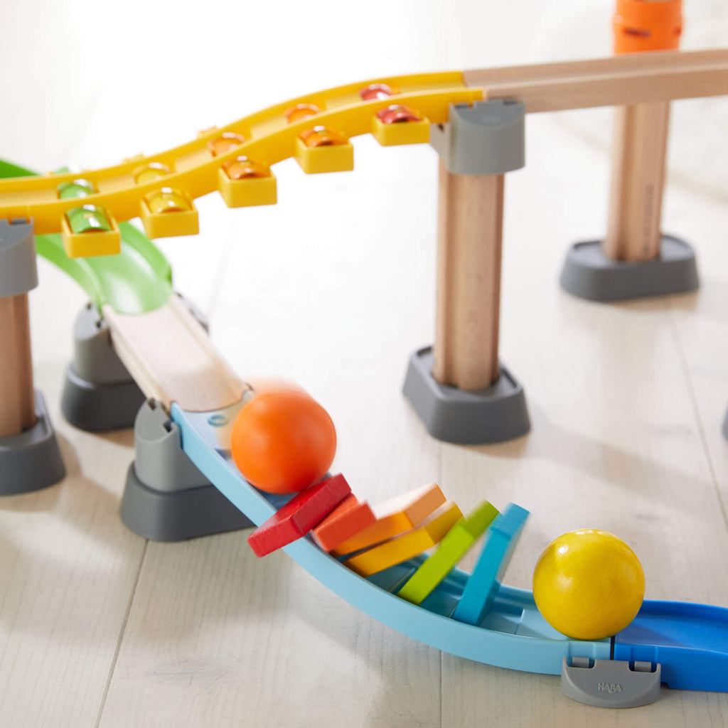 Haba wooden toys kullerbu melody dominos